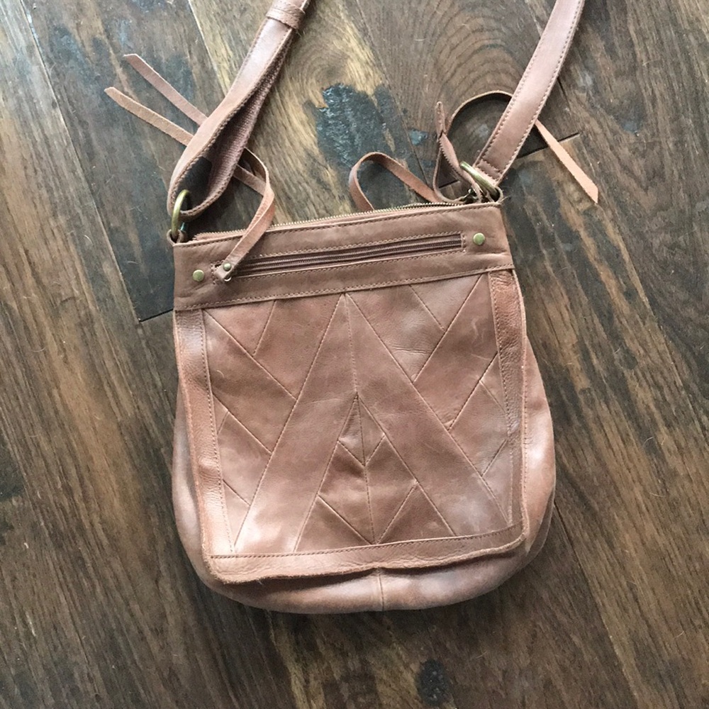 Lucky Brand brown leather bag